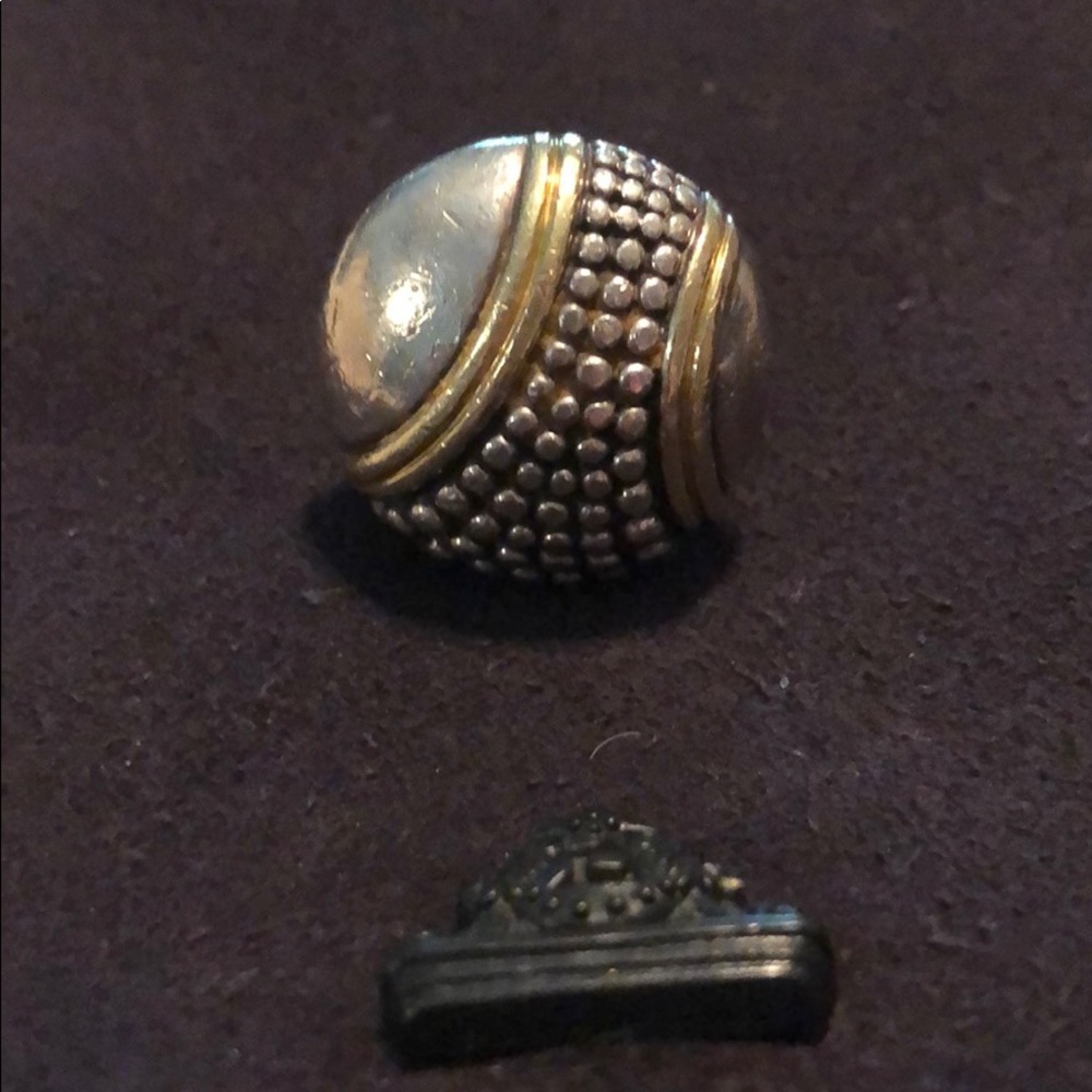 Lagos Caviar ring size 7